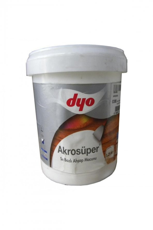 Dyo Akrosüper Ahşap Macunu 1,25 Kg ürün görseli 1