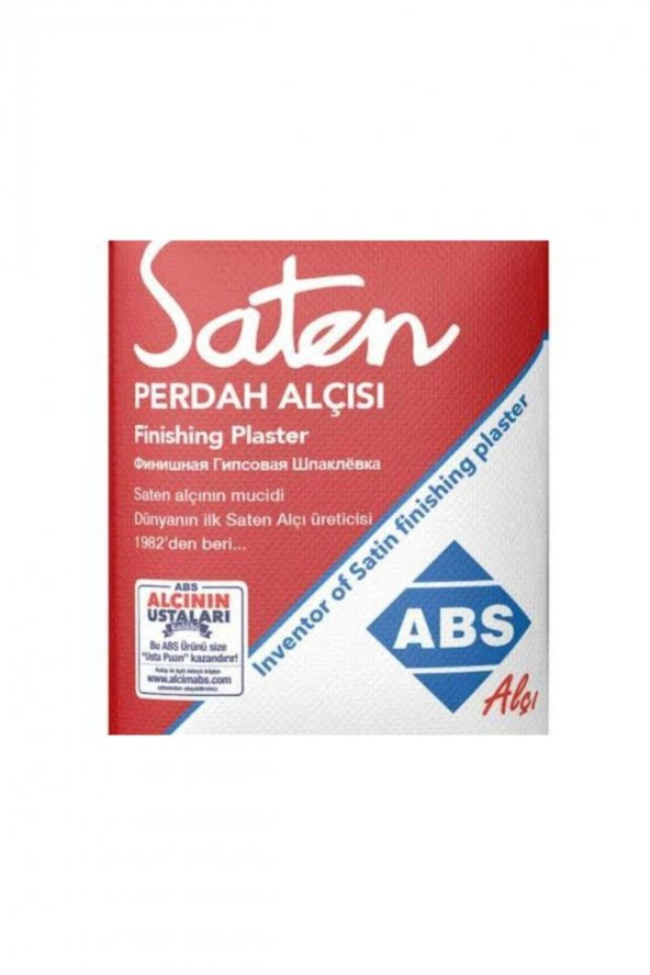 Abs Saten Alçı 5 Kg ürün görseli 1
