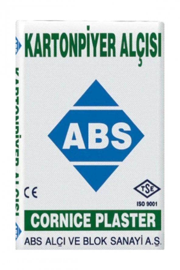 Abs Çabuk Donan Hızlı Donan Kartonpiyer Alçısı 2 Kg ürün görseli 1