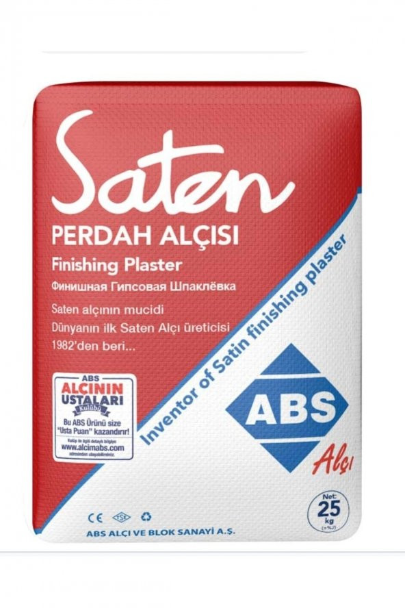 Abs Saten Alçısı Perdah Alçısı 2Kg ürün görseli 1
