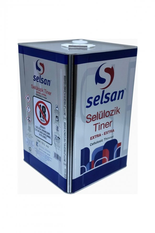 Selsan Selülozik Tiner 12 L ürün görseli 1