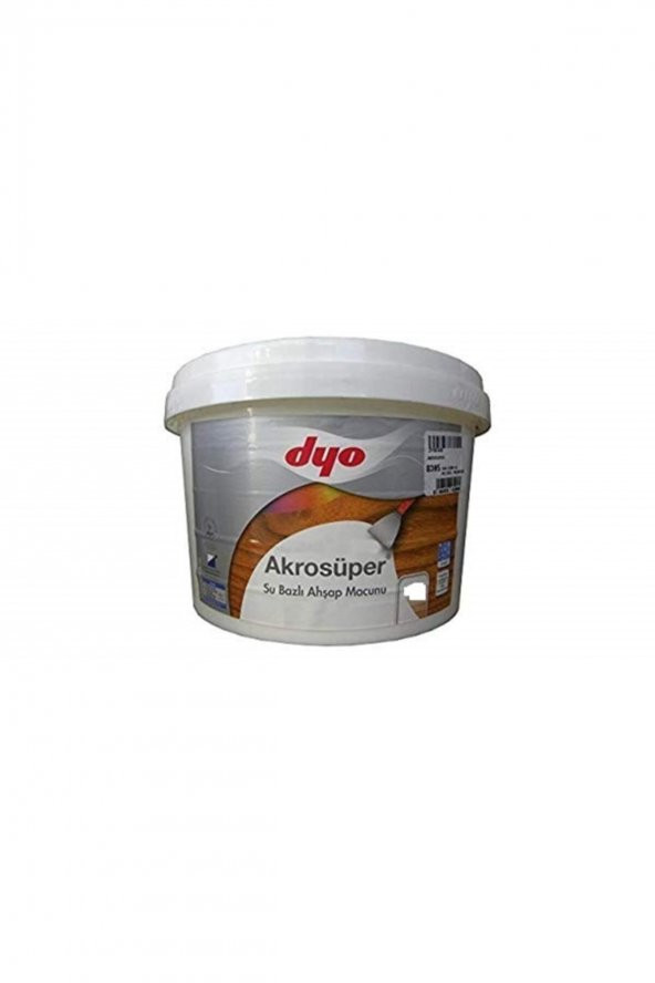 Dyo Akrosüper Ahşap Macun 4 Kg Su Bazlı ürün görseli 1