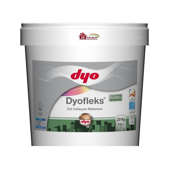 DYO DYOFLEX ELYAFLI ÇATI İZOLASYON MALZEMESİ 20KG ürün görseli 1