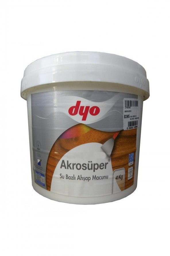 Dyo Akrosüper Ahşap Macunu 4 Kg ürün görseli 1