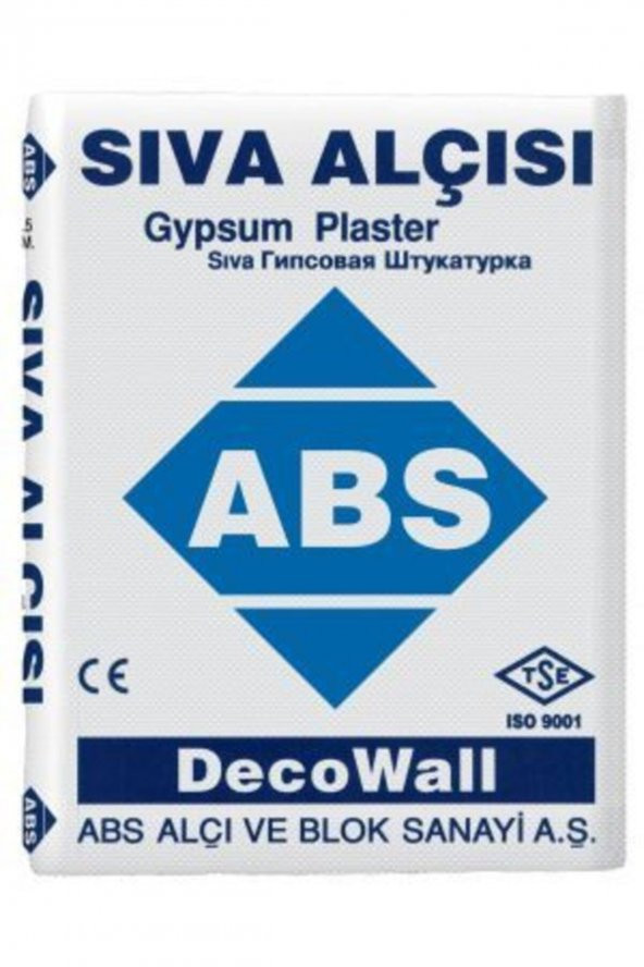 Abs Sıva Alçı Gölbaşı 1 kg ürün görseli 1