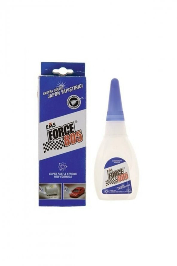 Ems Force 805 20Gr Hızlı Yapıştırıcı Japon Yapıştırıcısı -- Ayakakbı Porselen Mdf Yapıştırıcı 20Gr ürün görseli 1