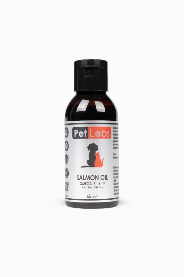 Kedi ve Köpekler için Somon Yağı 100 ml. (Kedi Ve Köpekler Için Omega 3 Ve 6 Içerikli Somon Yağı) ürün görseli 1
