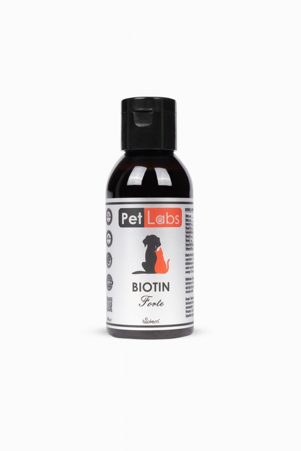 Biotin Forte 100 Ml. (Kediler ve Köpekler Için Tüy Sağlığı Damlası - Tırnak bakımı) ürün görseli 1