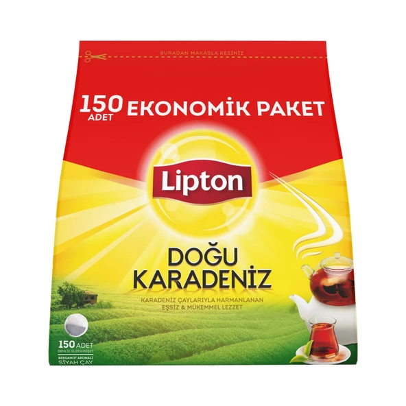 Lipton Doğu Karadeniz Bergamotlu Demlik Çay 150li x 4 ürün görseli 1