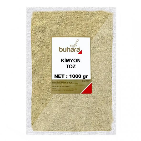 BUHARA KİMYON TOZ 1000 GR ürün görseli 1