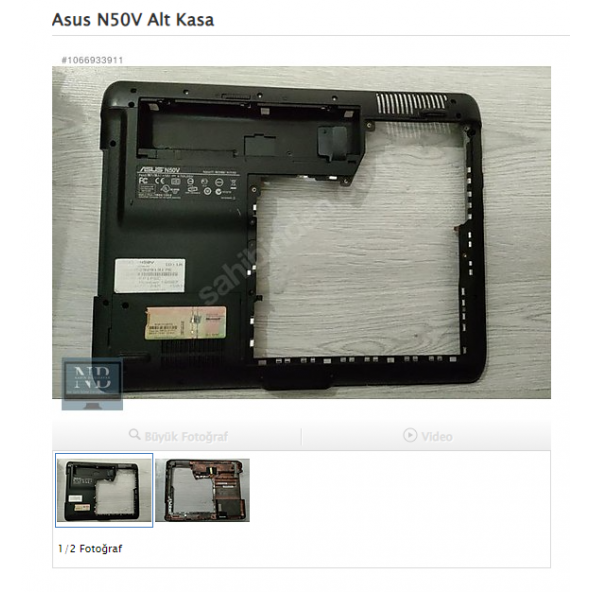 Asus N50V Alt Kasa ürün görseli 1