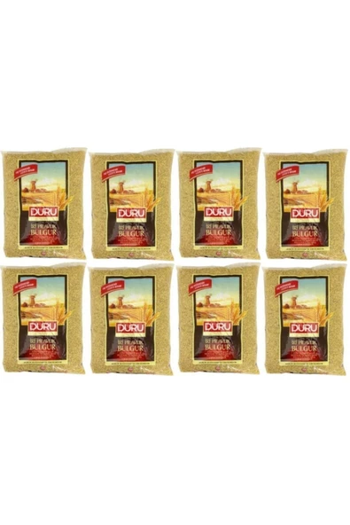 Duru İri Pilavlık Bulgur 1 Kg X 8 Adet ürün görseli 1