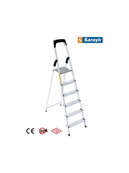 Saraylı Alüminyum Merdiven 5+1 ürün görseli 1
