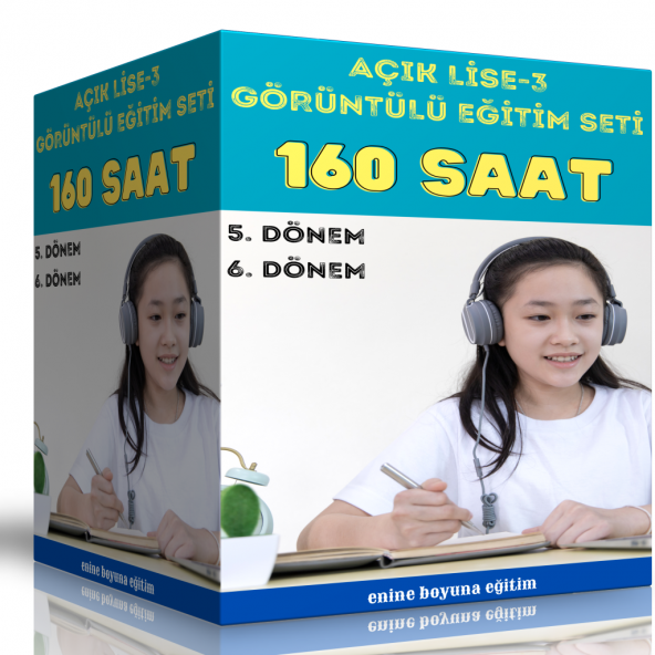 Açık Lise-3 Görüntülü Eğitim Seti (120 Saat Görüntülü Anlatım) ürün görseli 1