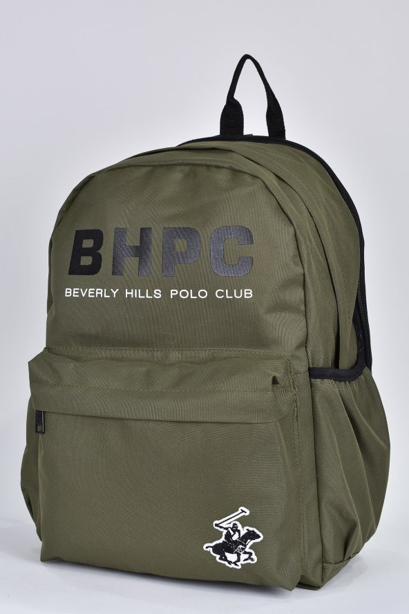 Beverly Hills Polo Club Unisex Çok Gözlü Günlük Seyahat Okul Sırt Çantası Yeşil 04163 ürün görseli 1