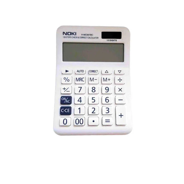 Noki Hesap Makinesi Beyaz H-MC007BC ürün görseli 1