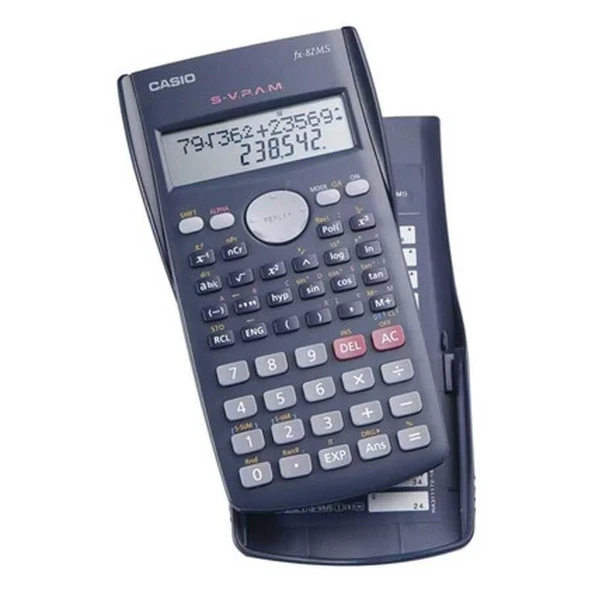 Casio FX82MS Hesap Makinesi 10+2 Hane Bilimsel Fonksiyonlar ürün görseli 1