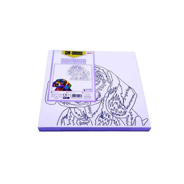 Südor Tuval Mydido 30x30 cm Desenli ürün görseli 1