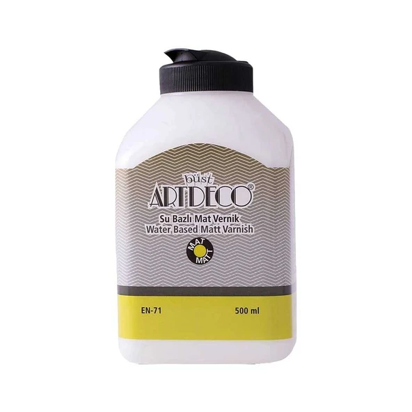 Artdeco Vernik Su Bazlı Mat 500 ml - Resim 2