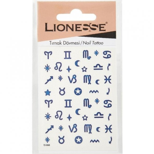Lionesse Tarko Lionesse Tırnak Dövmesi TD-0068 ürün görseli 1