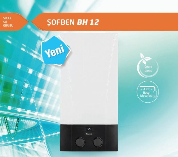 Baymak BH 12 - Doğalgazlı Hermetik Şofben - Resim 2
