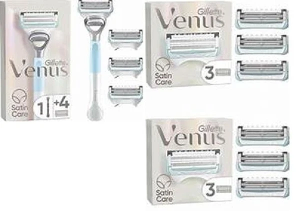 Gillette Venus Bikini Bölgesine Özel 1 MAKİNA 10 YEDEK BAŞLIK ürün görseli 1