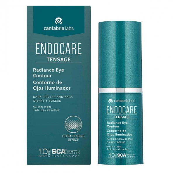 Endocare Tensage Radiance Aydınlatıcı Göz Çevresi Kontür Serum 15 ml ürün görseli 1