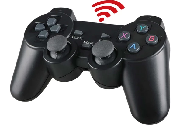Concord 6IN1CHR Pc Gamepad Kablosuz Şarjlı Titreşimli Oyun Kolu Joystick PS2PS3PCSmart PhoneTv ürün görseli 1