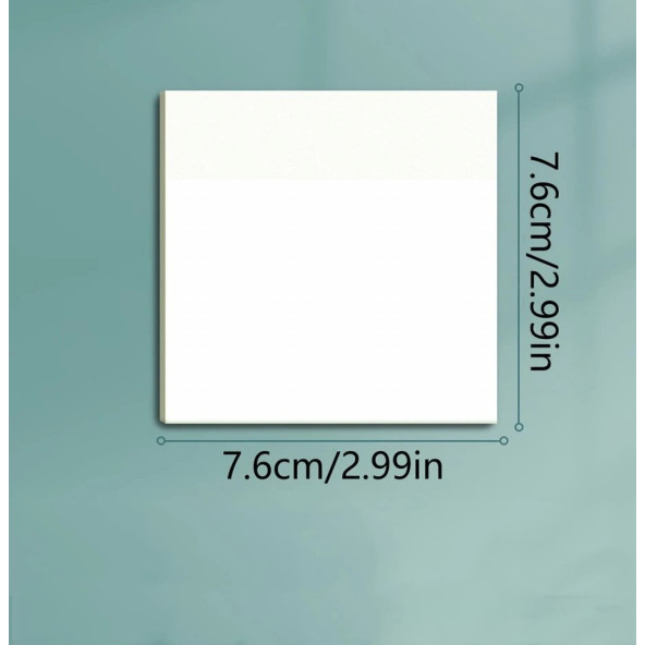 Şeffaf Transparan Postit Not Kağıdı - Resim 2