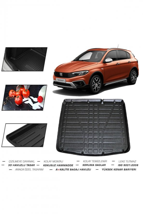 OtoLine Fiat Egea Cross Bagaj Havuzu ürün görseli 1
