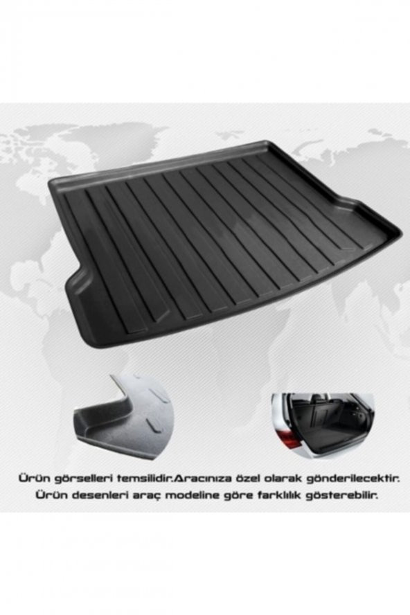 OtoLine Ford Focus 5 Stw 2022 Uyumlu Model Üst Kısım Bagaj Havuzu ürün görseli 1