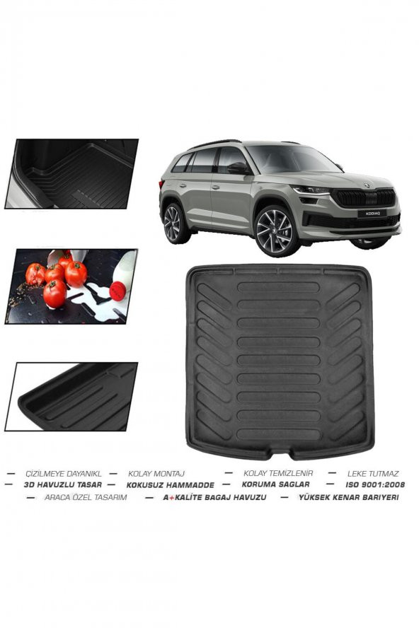 OtoLine Skoda Kodiaq Bagaj Havuzu ürün görseli 1