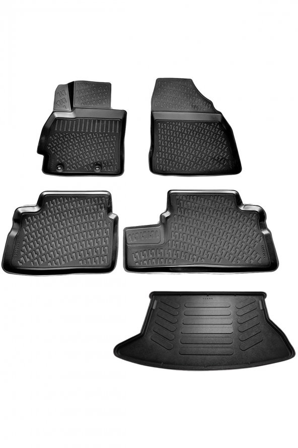 Rizline Toyota Auris 3d Havuzlu Paspas + 3d Bagaj Havuzu 2007-2012 Arası ürün görseli 1