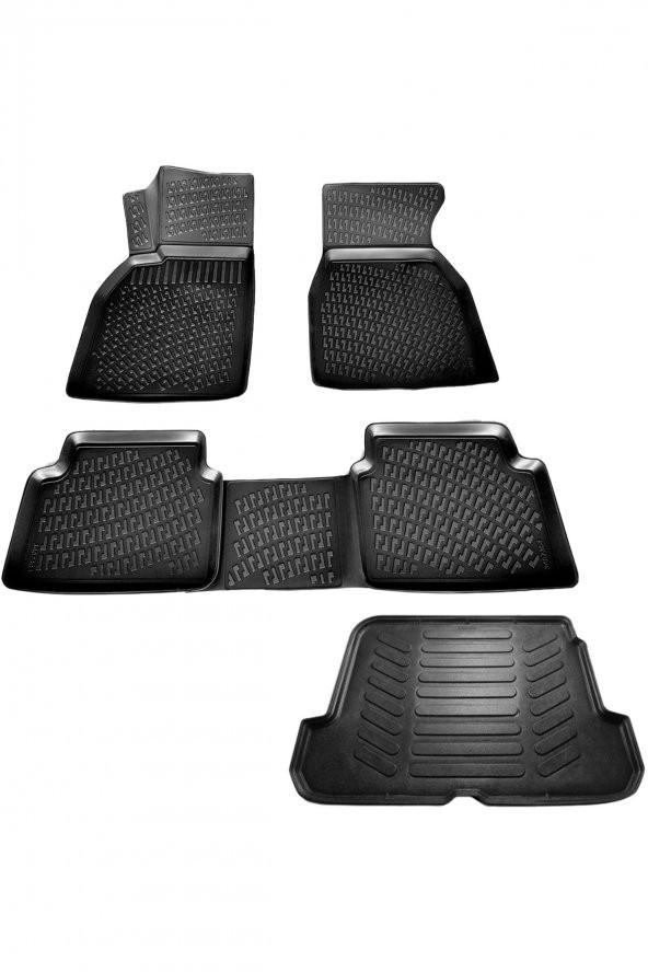caraks Renault Megane 2 Sedan 3d Havuzlu Paspas + 3d Bagaj Havuzu 2004-2010 Arası Marka ürün görseli 1