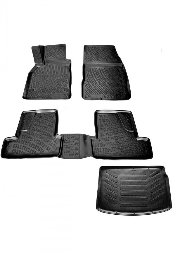 caraks Renault Megane 3 Hb 3d Havuzlu Paspas + 3d Bagaj Havuzu 2010-2016 Arası ürün görseli 1