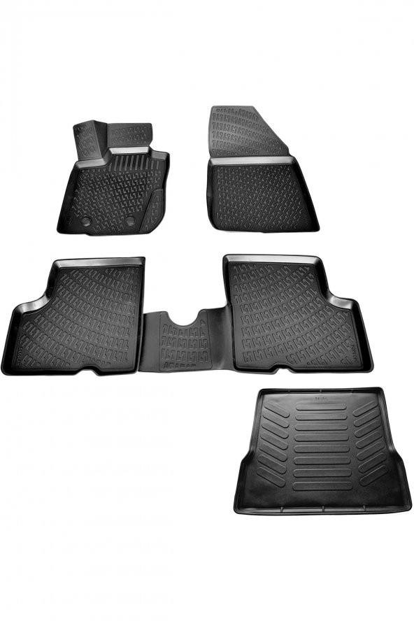 caraks Dacia Logan Sedan 3d Havuzlu Paspas + 3d Bagaj Havuzu 2004-2012 Arası Marka ürün görseli 1