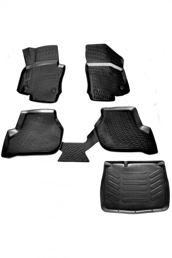 caraks Seat Leon 3d Havuzlu Paspas + 3d Bagaj Havuzu 2006-2012 Arası ürün görseli 1