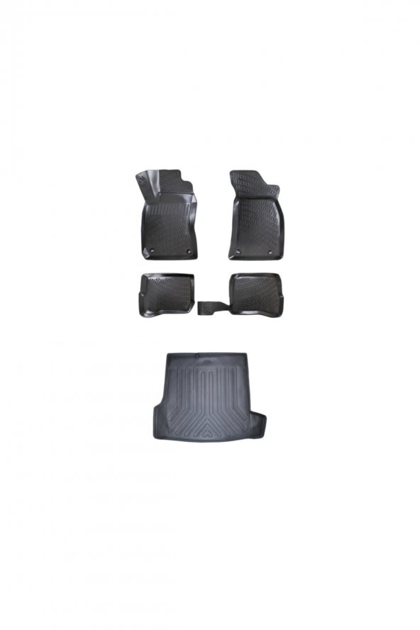Rizline Volkswagen Passat B5 1997-2005 3d Havuzlu Paspas+bagaj Havuzu Set A+kalite ürün görseli 1