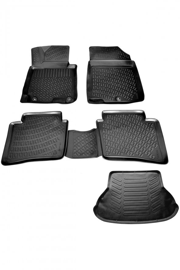 caraks Hyundai Elantra 3d Havuzlu Paspas + 3d Bagaj Havuzu 2011-2015 Arası Marka ürün görseli 1
