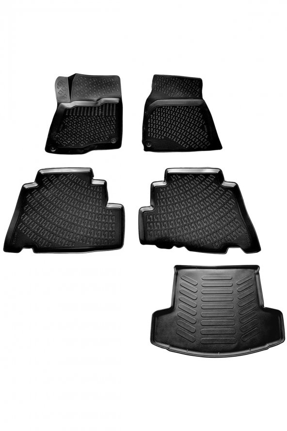 caraks Chevrolet Captiva 3d Havuzlu Paspas + 3d Bagaj Havuzu 2007-2015 Arası ürün görseli 1
