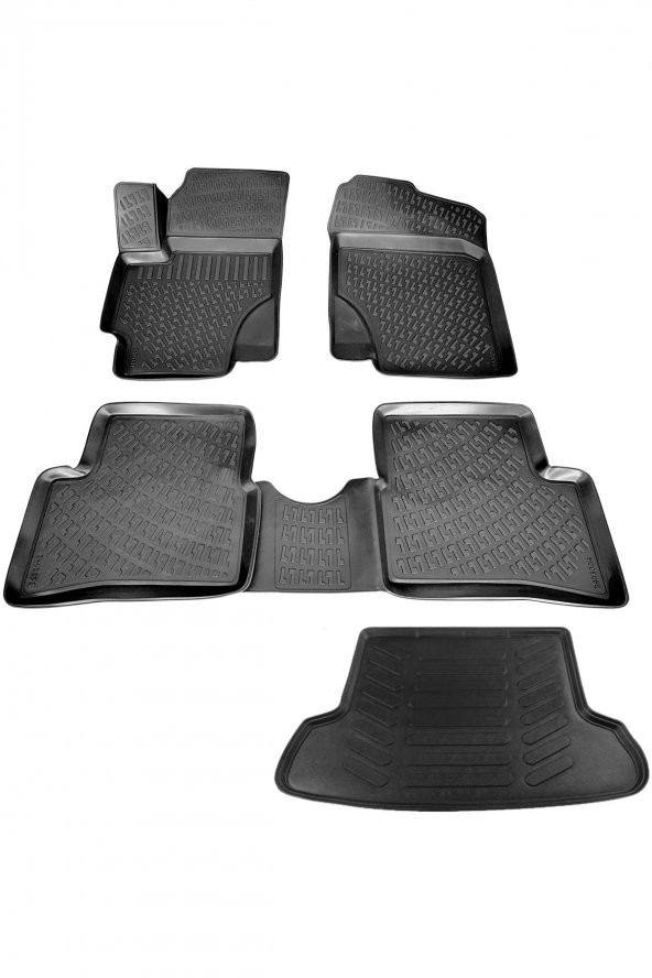 caraks Hyundai Accent Era 3d Havuzlu Paspas + 3d Bagaj Havuzu 2005-2012 Arası Marka ürün görseli 1