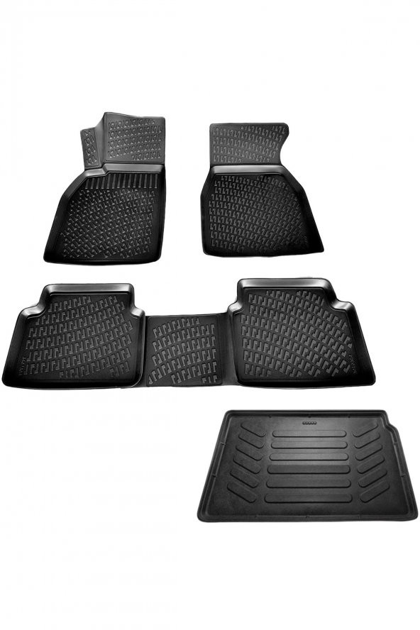 caraks Renault Megane 2 Hb 3d Havuzlu Paspas + 3d Bagaj Havuzu 2004-2010 Arası Marka ürün görseli 1