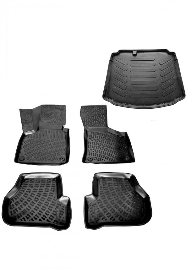 Rizline Audi A3 Hb 3d Havuzlu Paspas + 3d Bagaj Havuzu 2003-2012 Arası Marka-dönmezotoaksesuar ürün görseli 1