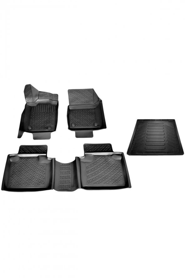 Friemats Cherokee 3d Havuzlu Paspas+bagaj Havuzu 2011 Sonrası ürün görseli 1