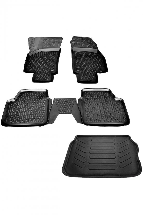 caraks Opel Astra G Hb 3d Havuzlu Paspas + 3d Bagaj Havuzu 1998-2009 Arası Marka ürün görseli 1