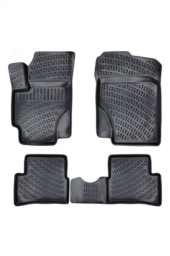 Rizline Hyundai Accent Era 2006-2012 3d Paspas Siyah ürün görseli 1
