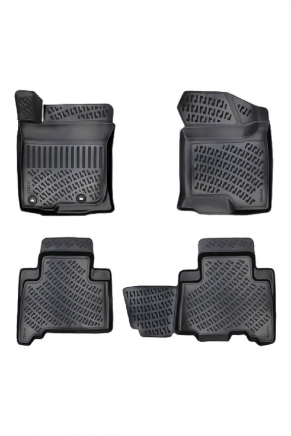 Friemats Toyota Land Cruiser 3d Havuzlu Paspas 2011 Sonrası ürün görseli 1