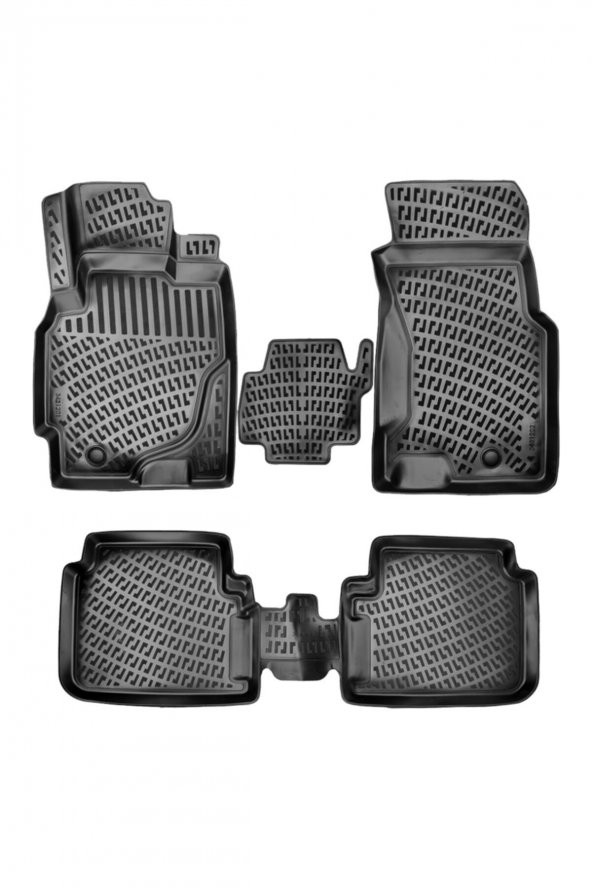 caraks Honda Crv 3d Paspas Havuzlu 1995-2001 Arası Siyah Marka-dönmezotoaksesuar ürün görseli 1