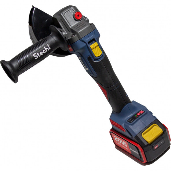 Stechend SX44 2 4.0 Ah Akülü Kömürsüz Avuç Taşlama 125MM ürün görseli 1