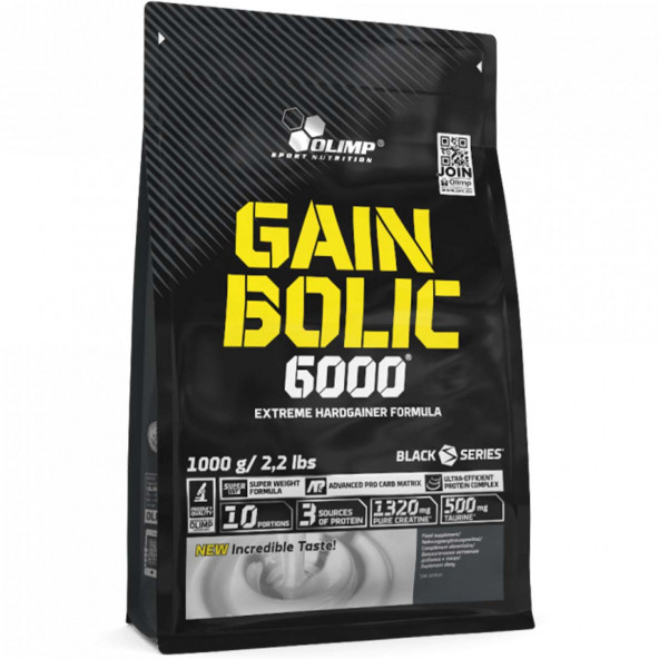 Olimp Gain Bolic 6000 Karbonhidrat Tozu 1000 gr ürün görseli 1